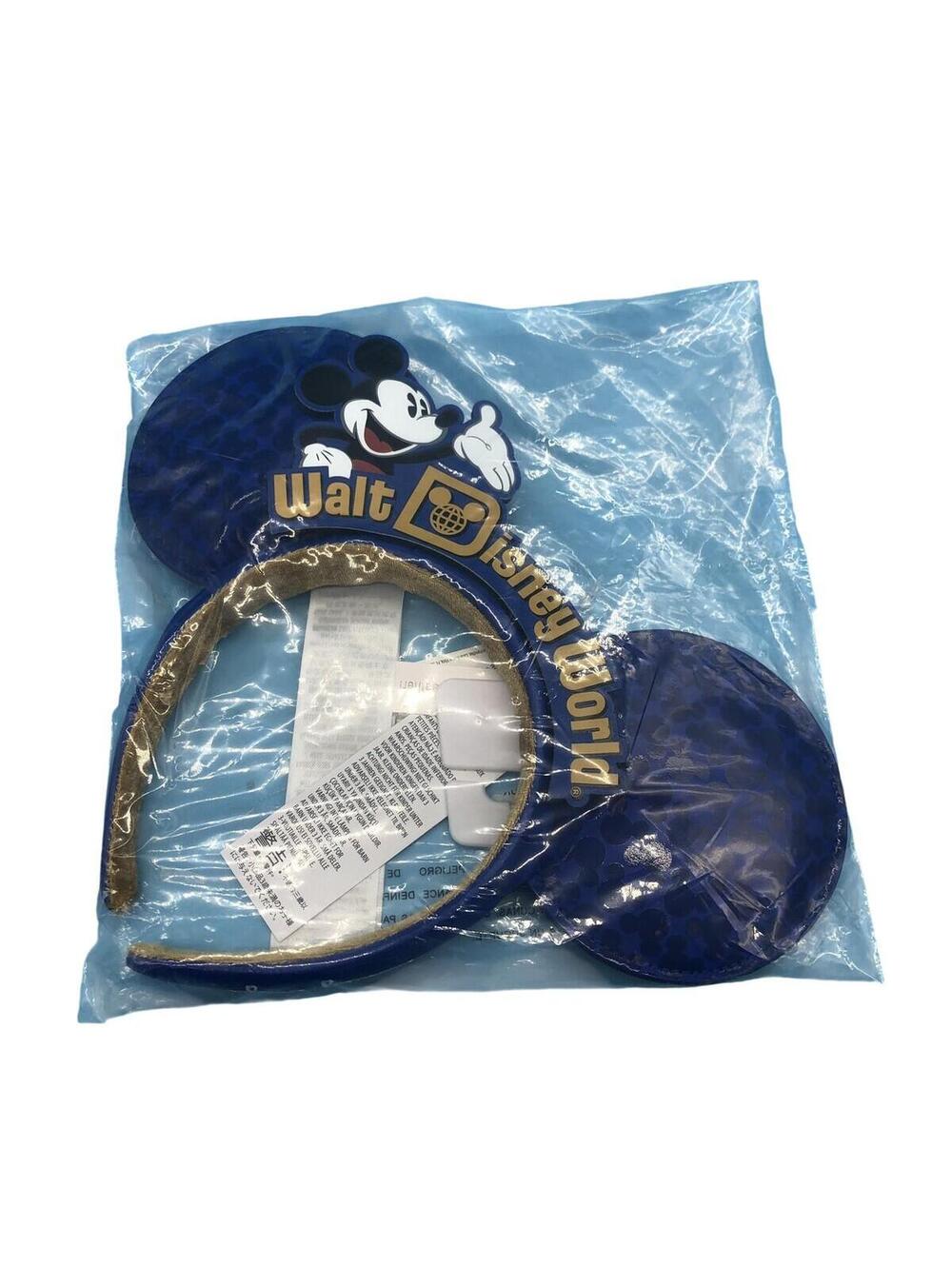 Disney Mickey Mouse Walt Disney World Ear Headband Adult Ears Blue Parks
